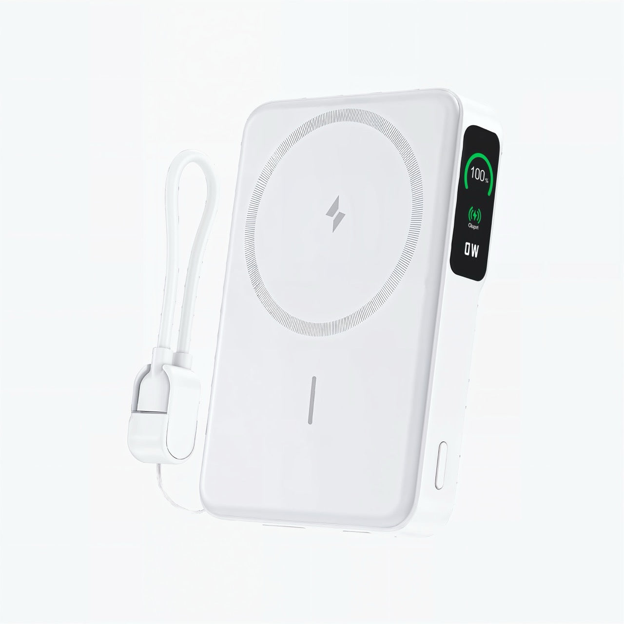 מטען נייד אלגנטי - Exora Mag+ White